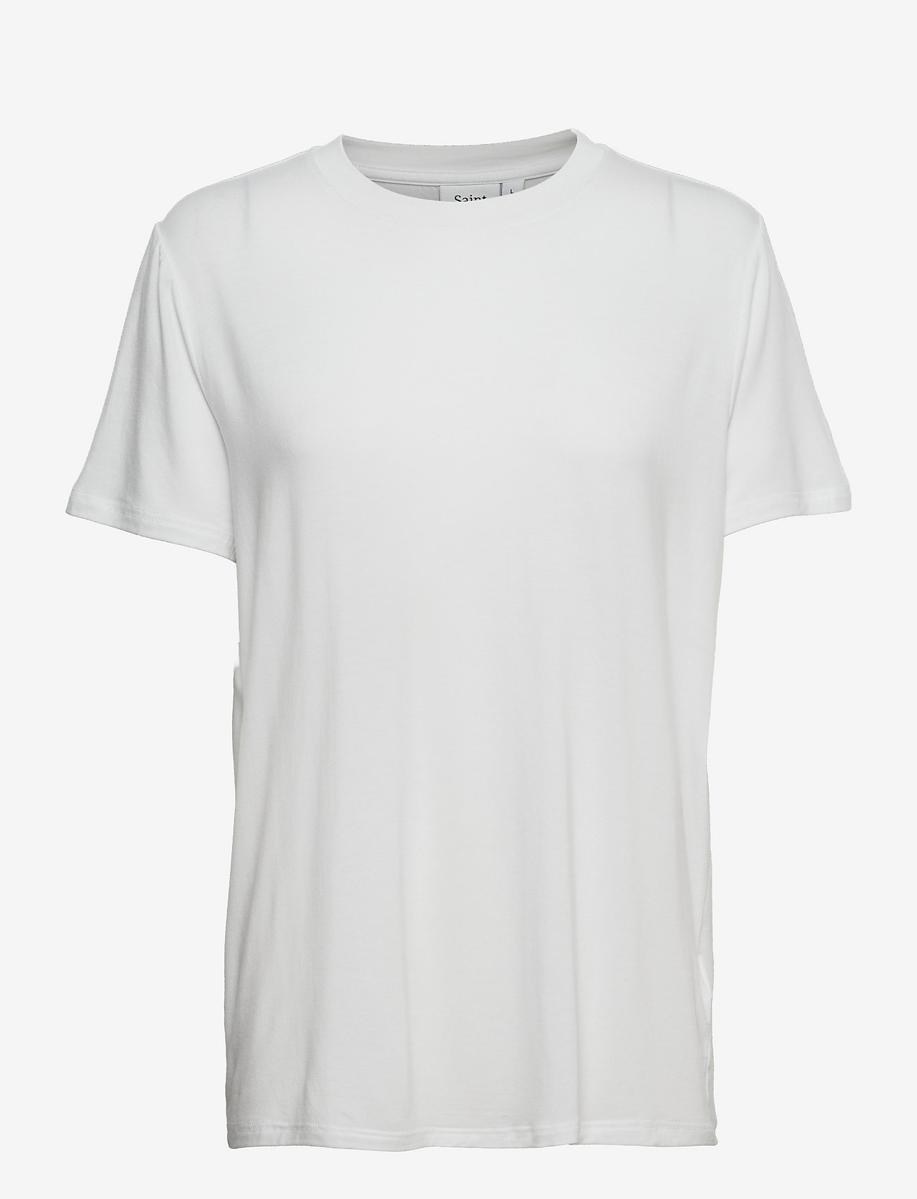 Saint Tropez - AdeliaSZ Regular T-Shirt - marškinėliai - bright white - 1