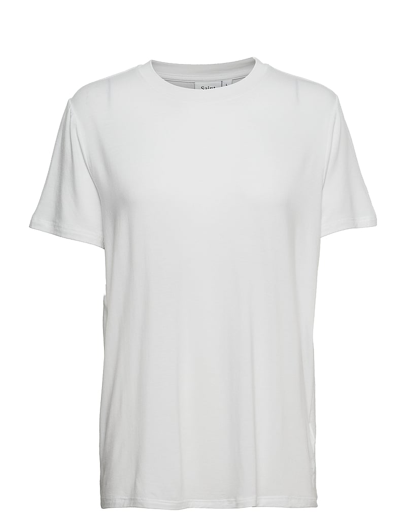 Saint Tropez - AdeliaSZ Regular T-Shirt - marškinėliai - bright white - 1