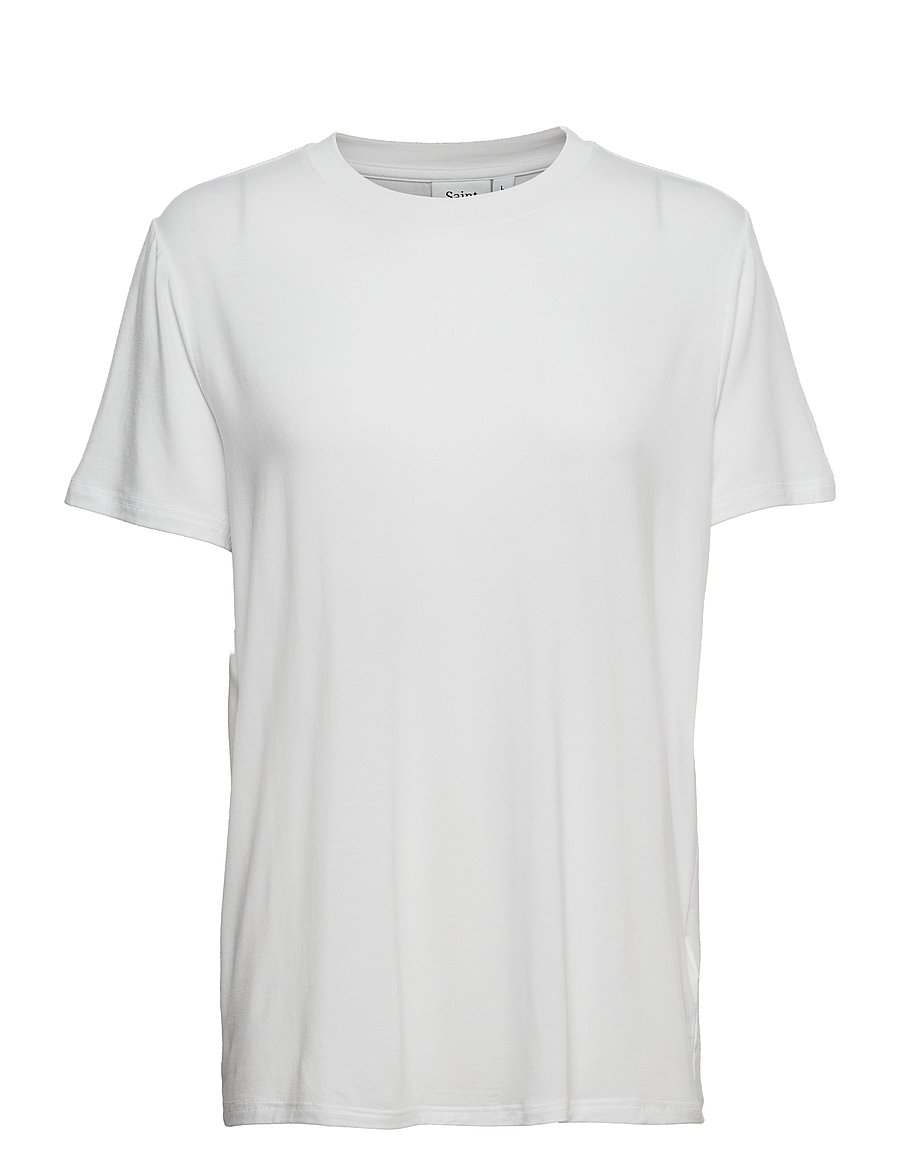Saint Tropez - AdeliaSZ Regular T-Shirt - t-särgid - bright white - 1