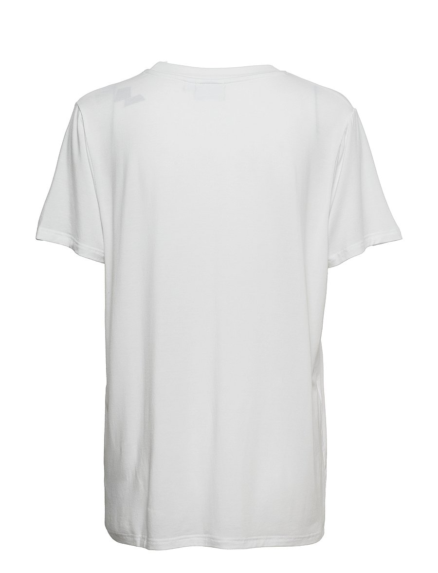Saint Tropez - AdeliaSZ Regular T-Shirt - t-särgid - bright white - 2