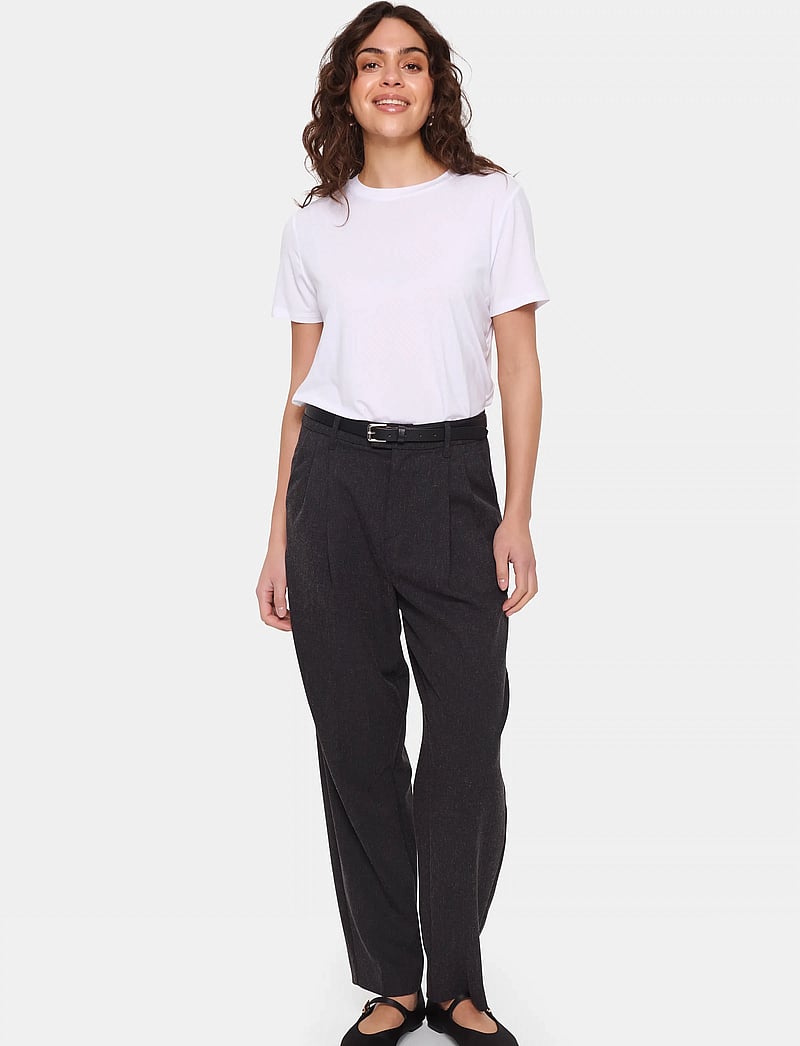 Saint Tropez - AdeliaSZ Regular T-Shirt - marškinėliai - bright white - 3