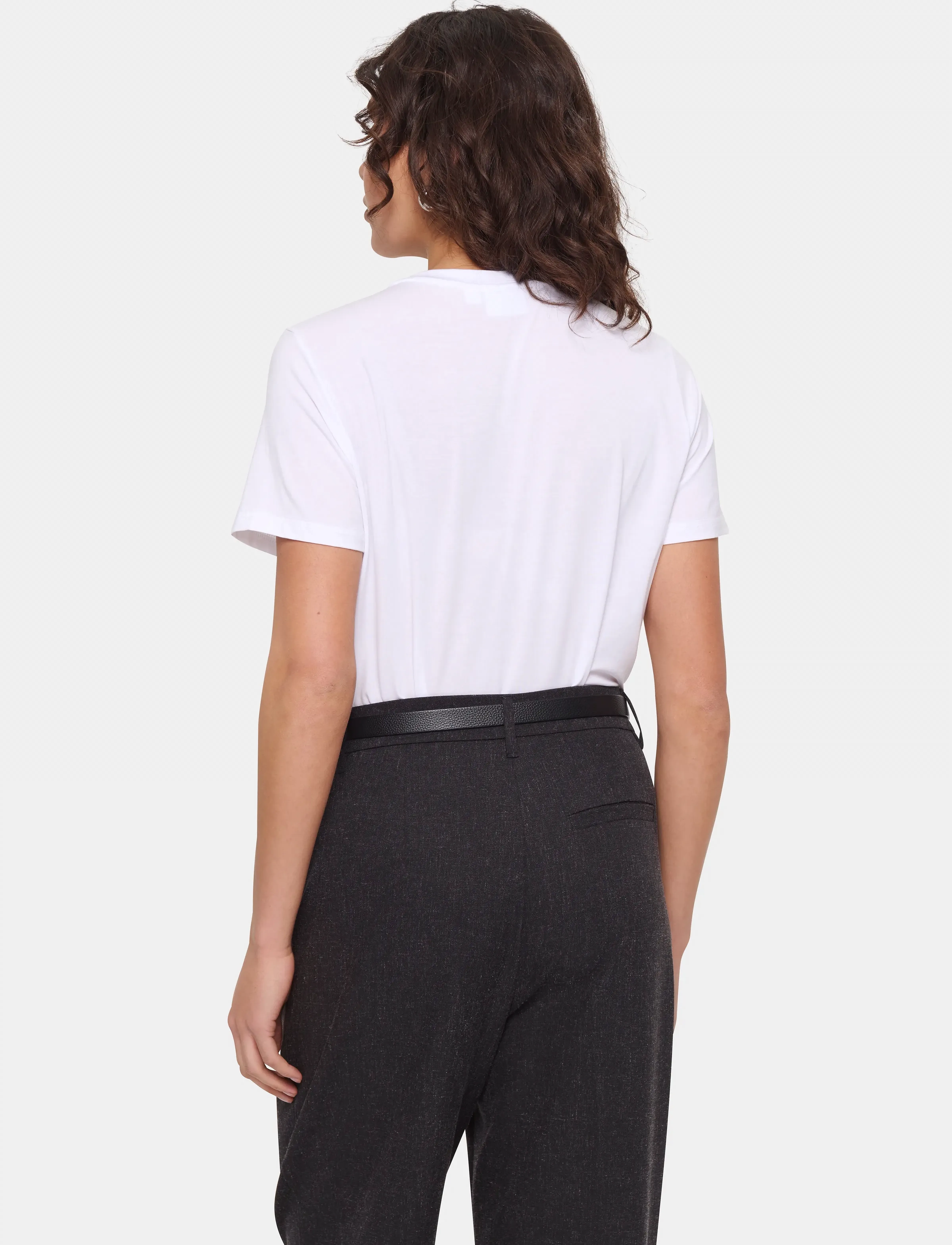 Saint Tropez - AdeliaSZ Regular T-Shirt - t-shirts - bright white - 4