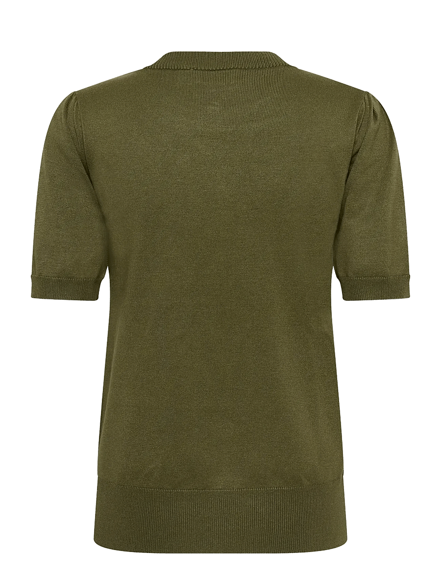 Saint Tropez - MilaSZ SS Pullover - striktrøjer - four leaf clover melange - 2