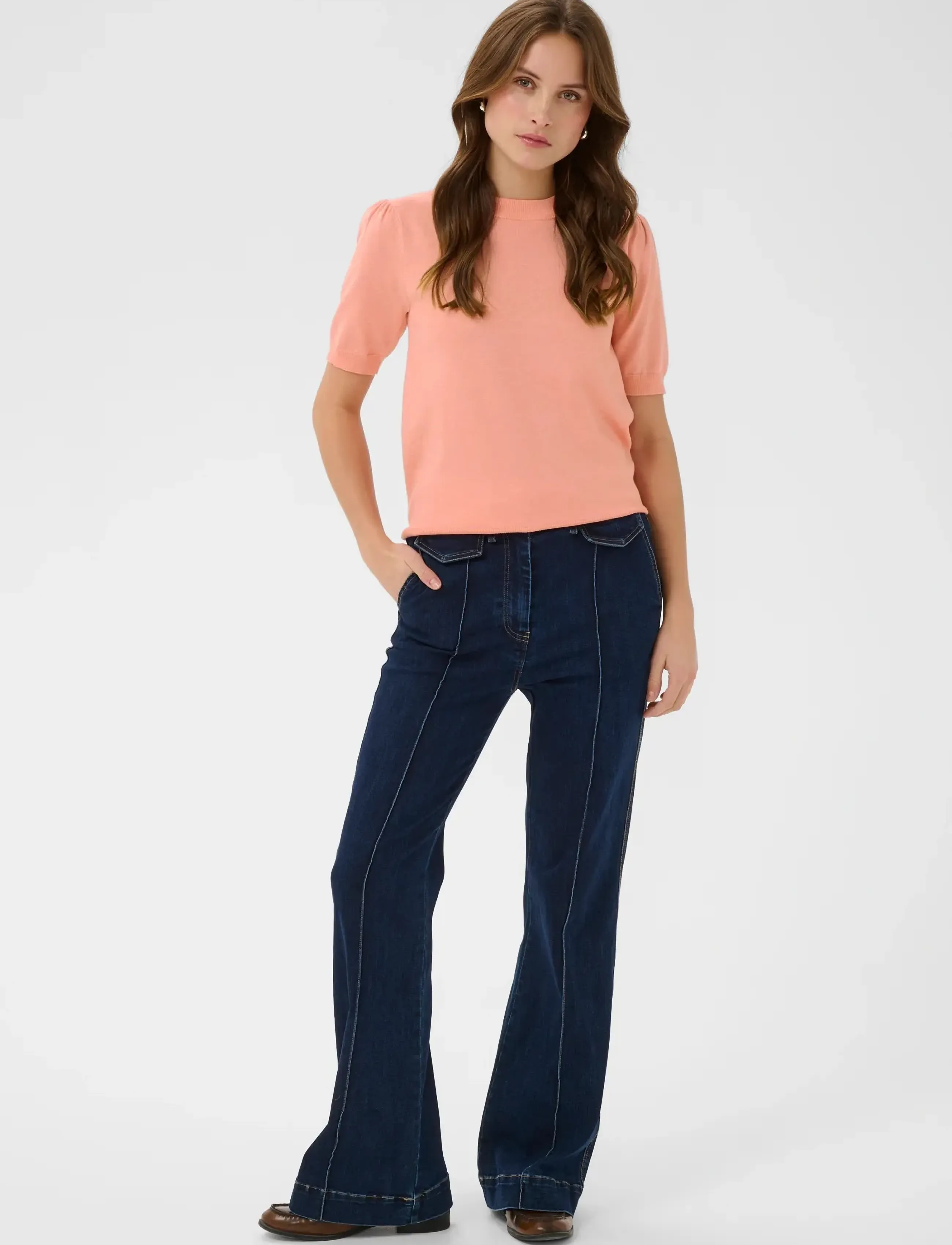 Saint Tropez - MilaSZ SS Pullover - die niedrigsten preise - blooming dahlia melange - 3