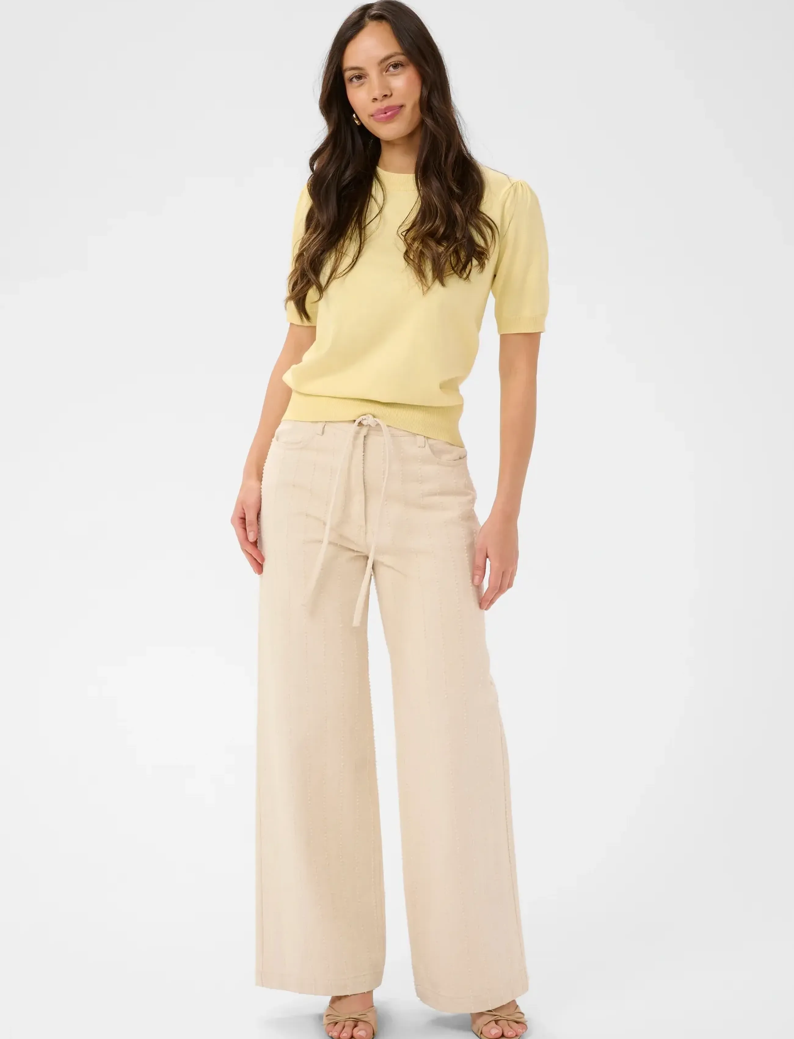 Saint Tropez - MilaSZ SS Pullover - lägsta priserna - pineapple slice melange - 3