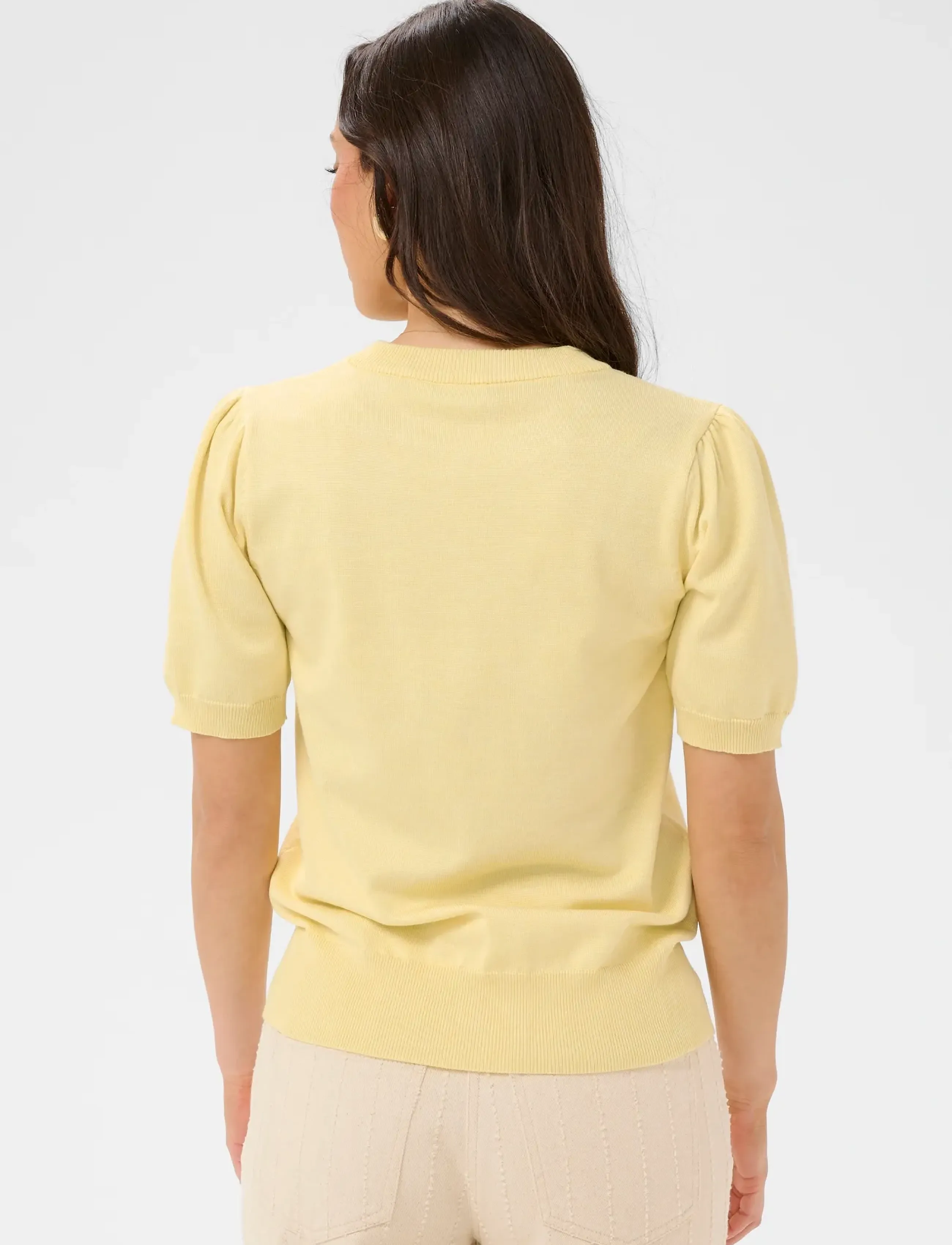 Saint Tropez - MilaSZ SS Pullover - lägsta priserna - pineapple slice melange - 4