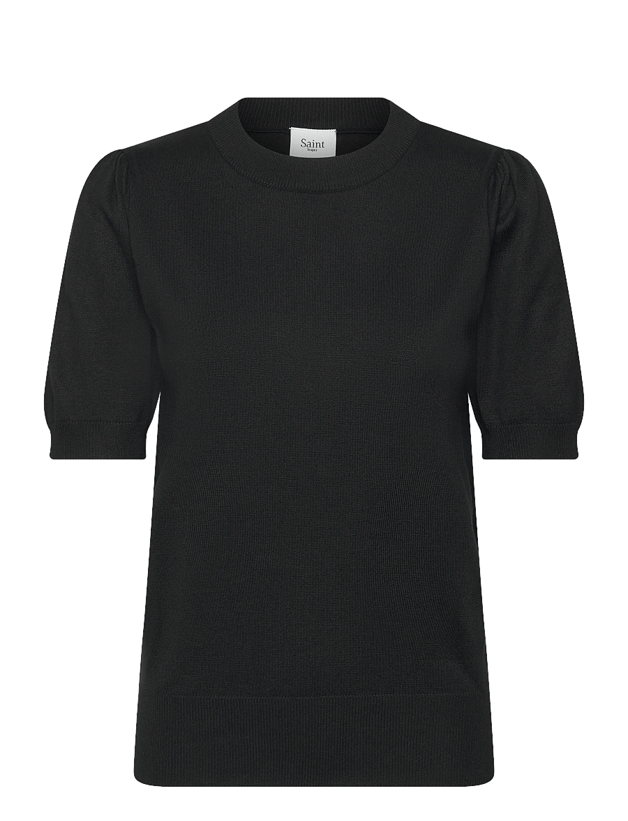 Saint Tropez - MilaSZ SS Pullover - pullover - black - 1
