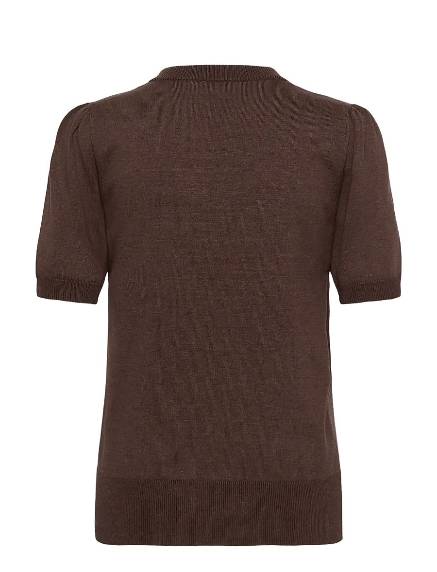 Saint Tropez - MilaSZ SS Pullover - striktrøjer - bracken melange - 2