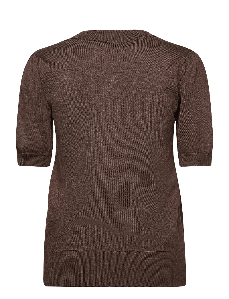 Saint Tropez - MilaSZ SS Pullover - pullover - fondue fudge melange - 2