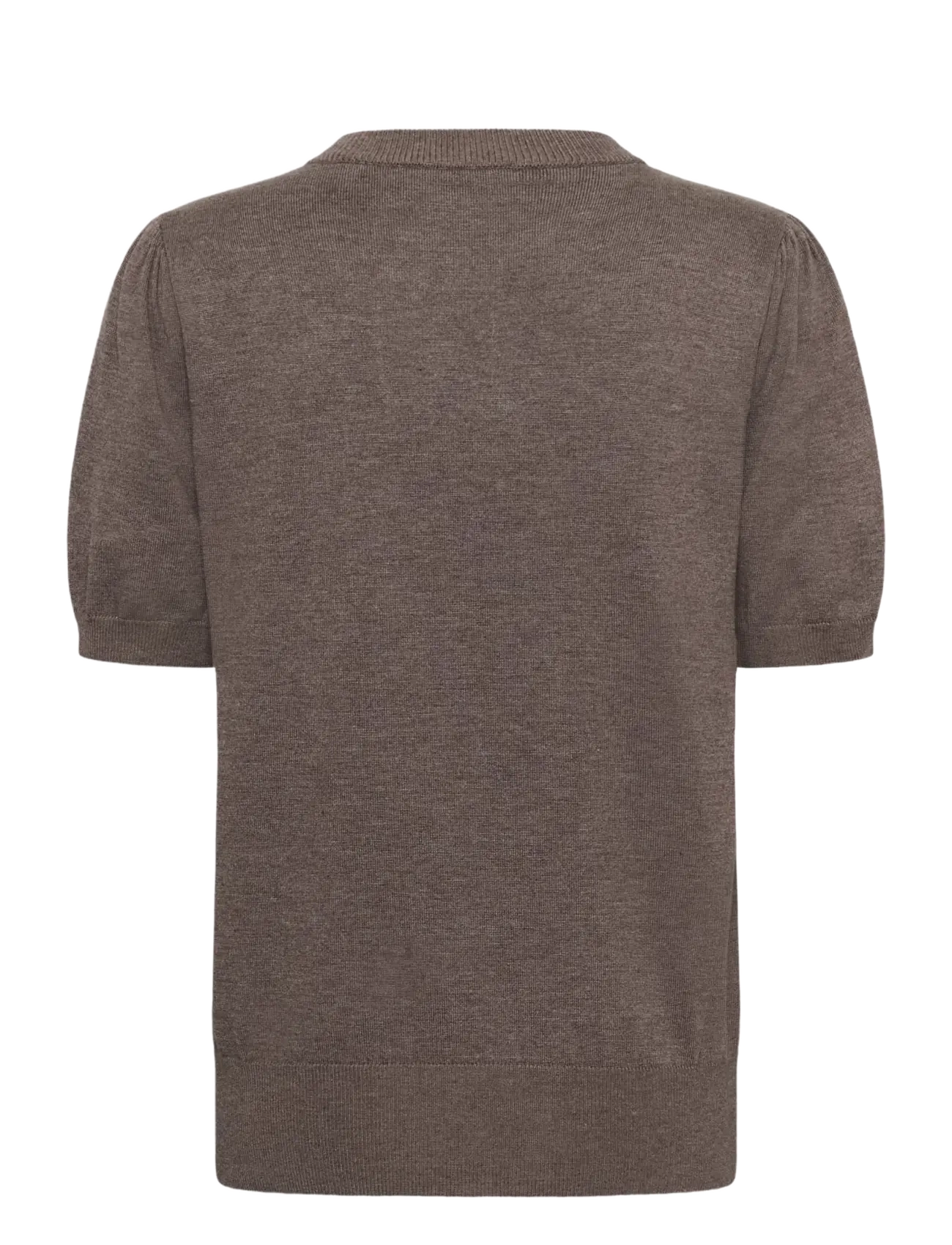 Saint Tropez - MilaSZ SS Pullover - striktrøjer - mink melange - 2