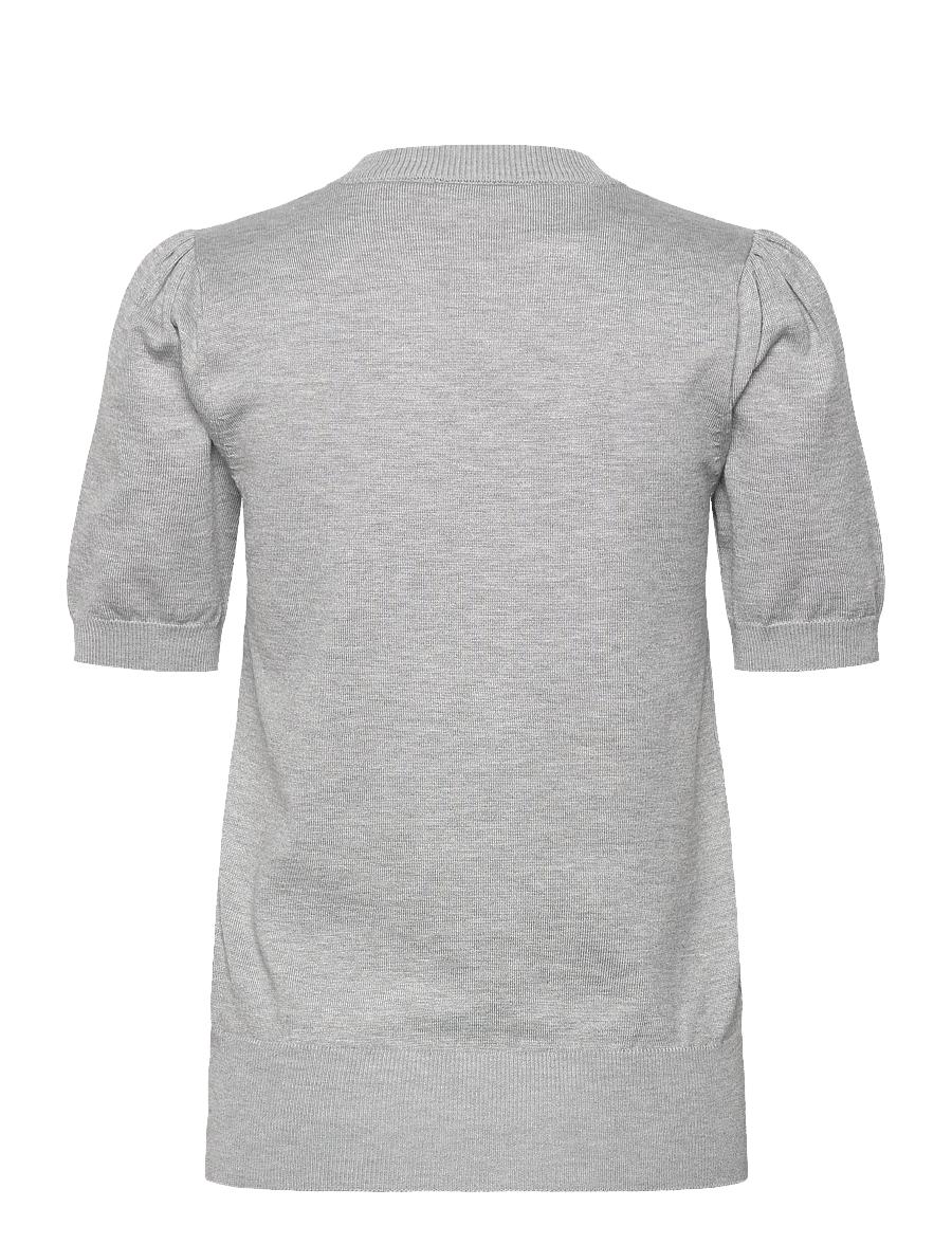 Saint Tropez - MilaSZ SS Pullover - kampsunid - pearl grey mel - 2