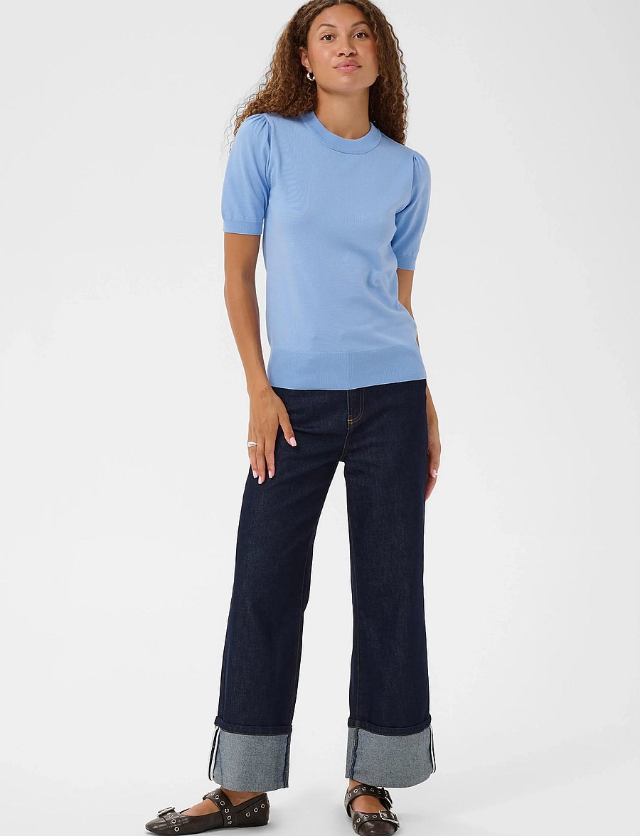 Saint Tropez - MilaSZ SS Pullover - pullover - serenity - 0