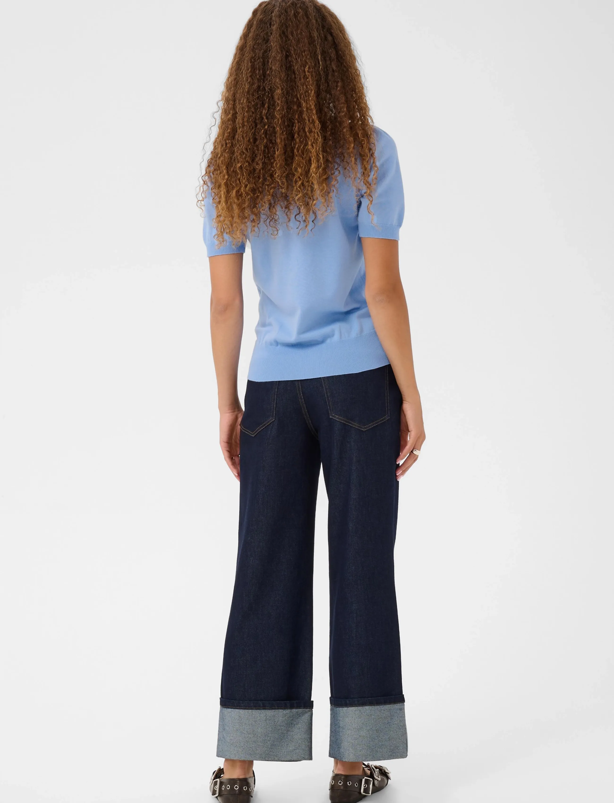 Saint Tropez - MilaSZ SS Pullover - efterårstøj - serenity - 3