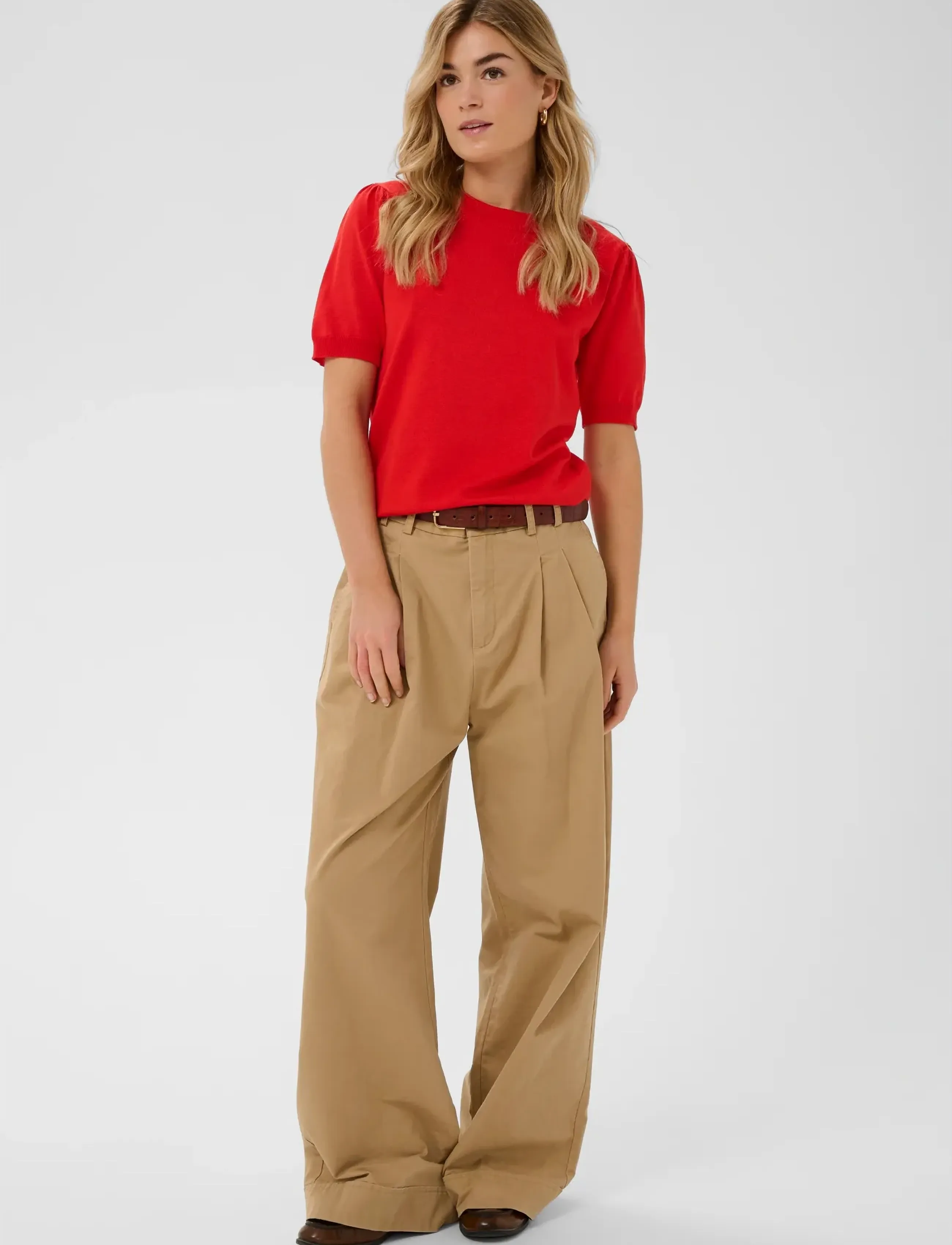 Saint Tropez - MilaSZ SS Pullover - die niedrigsten preise - valiant poppy - 3