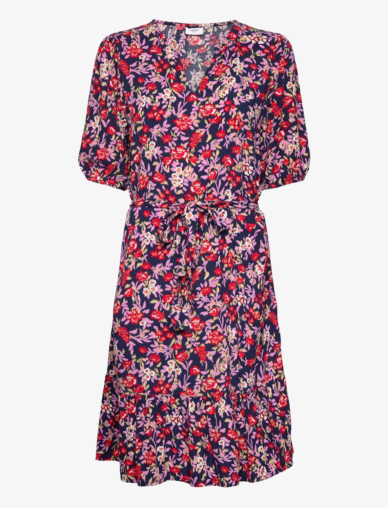 Saint Tropez - LoveenSZ Dress - sukienki koszulowe - hibiscus backyard floral - 1