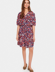 Saint Tropez - LoveenSZ Dress - shirt dresses - hibiscus backyard floral - 3