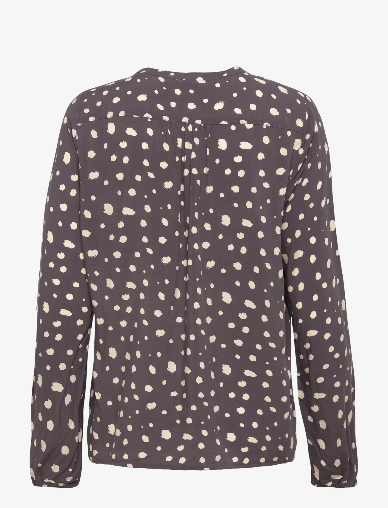 Saint Tropez - EdaSZ Shirt - long-sleeved blouses - nine iron dot - 1