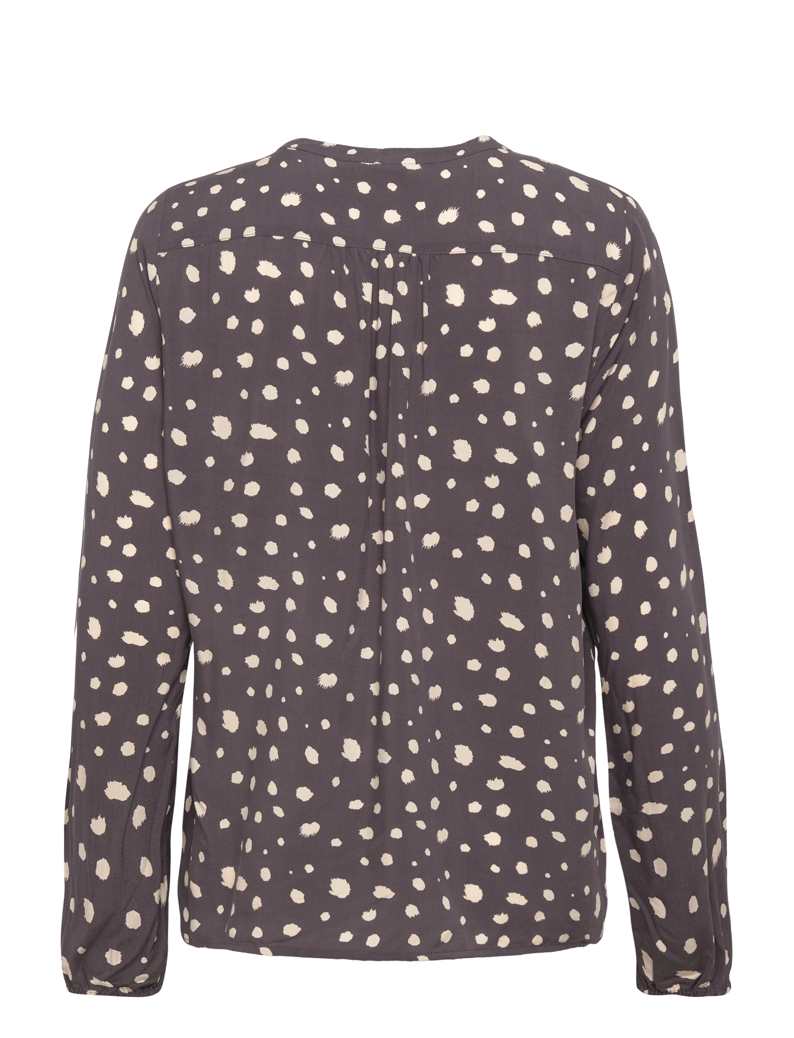 Saint Tropez - EdaSZ Shirt - langärmlige blusen - nine iron dot - 2
