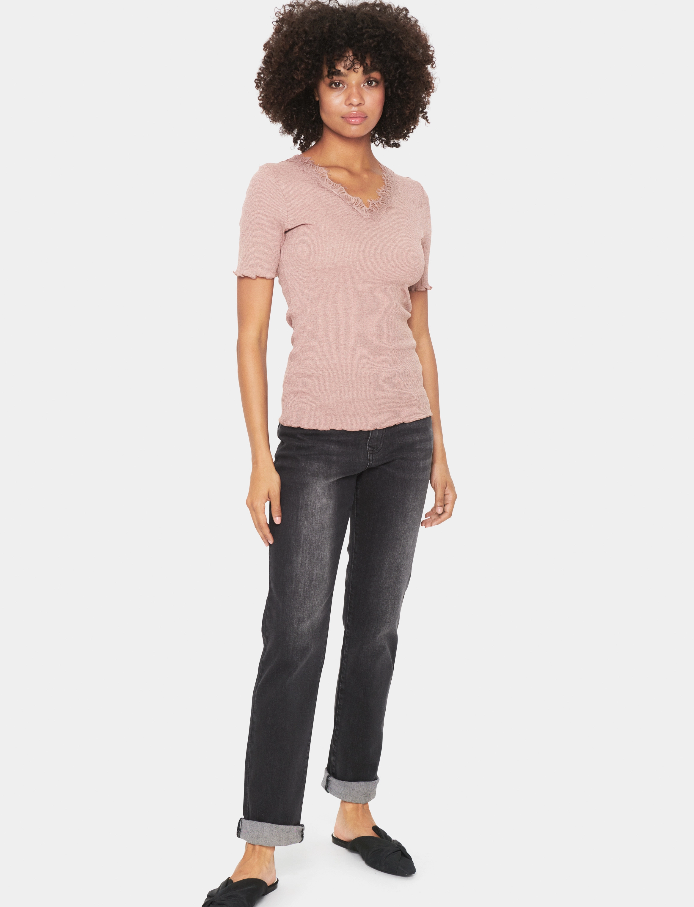 Saint Tropez - MayaSZ T-Shirt - mink melange - 3