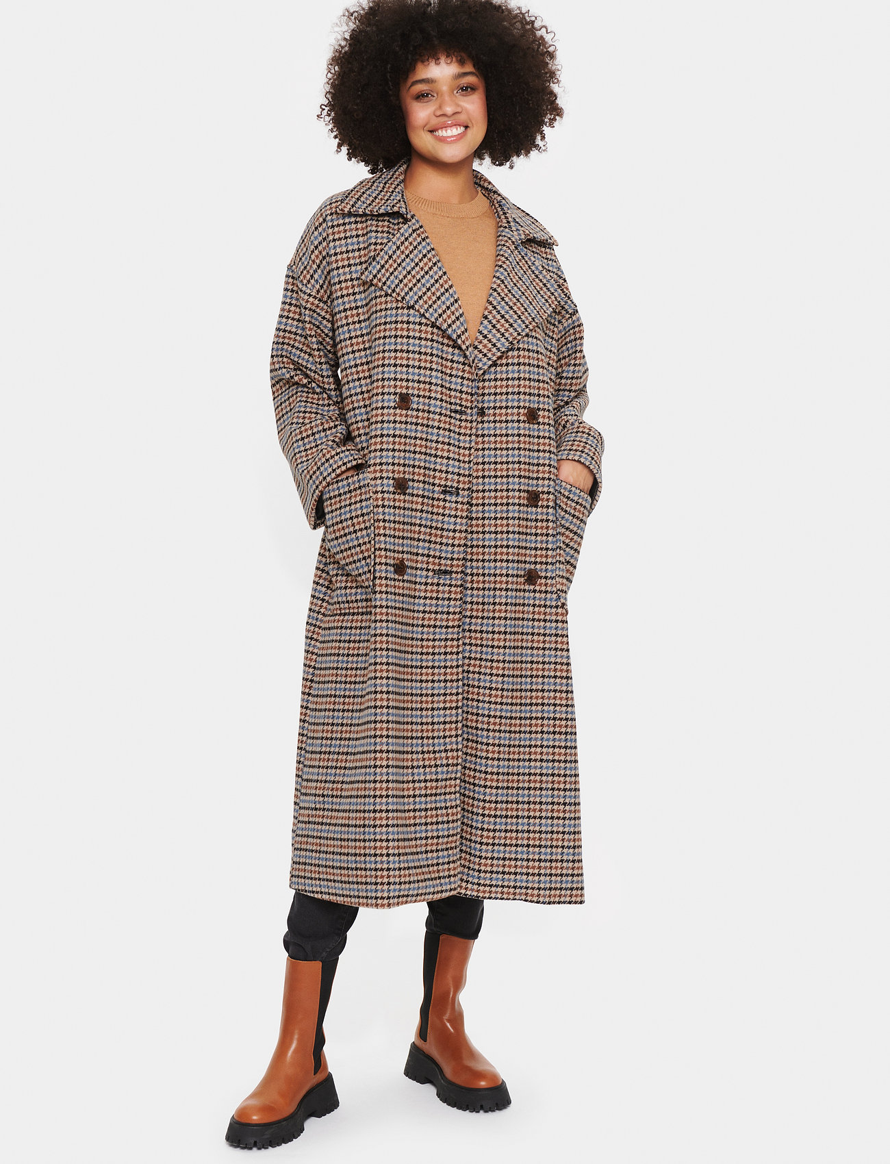 Saint Tropez - NeelSZ Coat - chocolate brown - 3