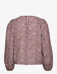 Saint Tropez - NolaSZ Blouse - long-sleeved blouses - light mahogany soft flowers - 1
