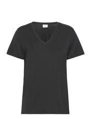 AdeliaSZ V-N T-Shirt - BLACK