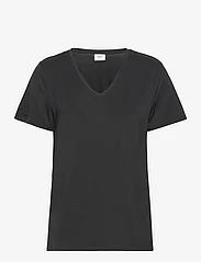 Saint Tropez - AdeliaSZ V-N T-Shirt - lägsta priserna - black - 0