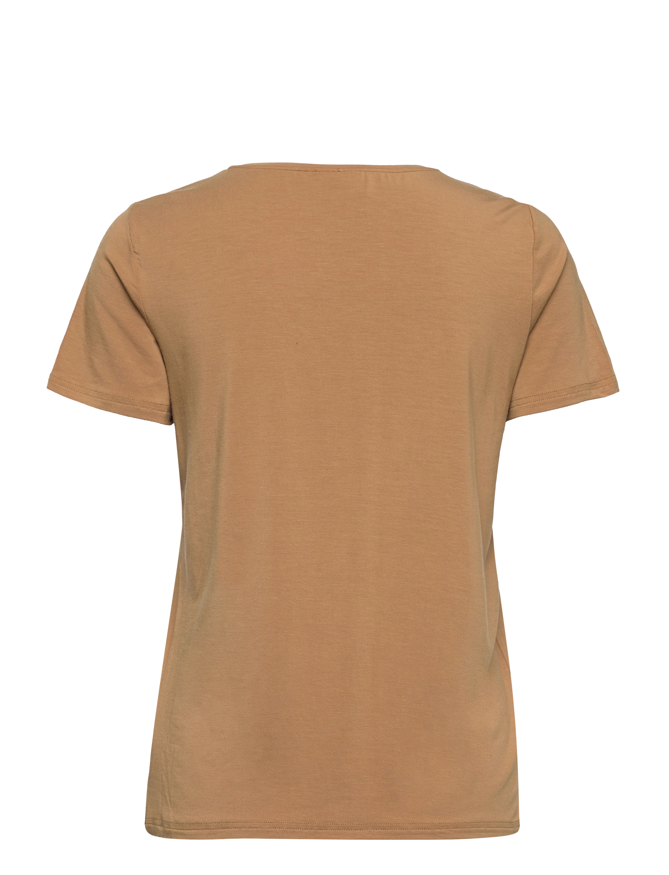 Saint Tropez - AdeliaSZ V-N T-Shirt - tobacco brown - 2