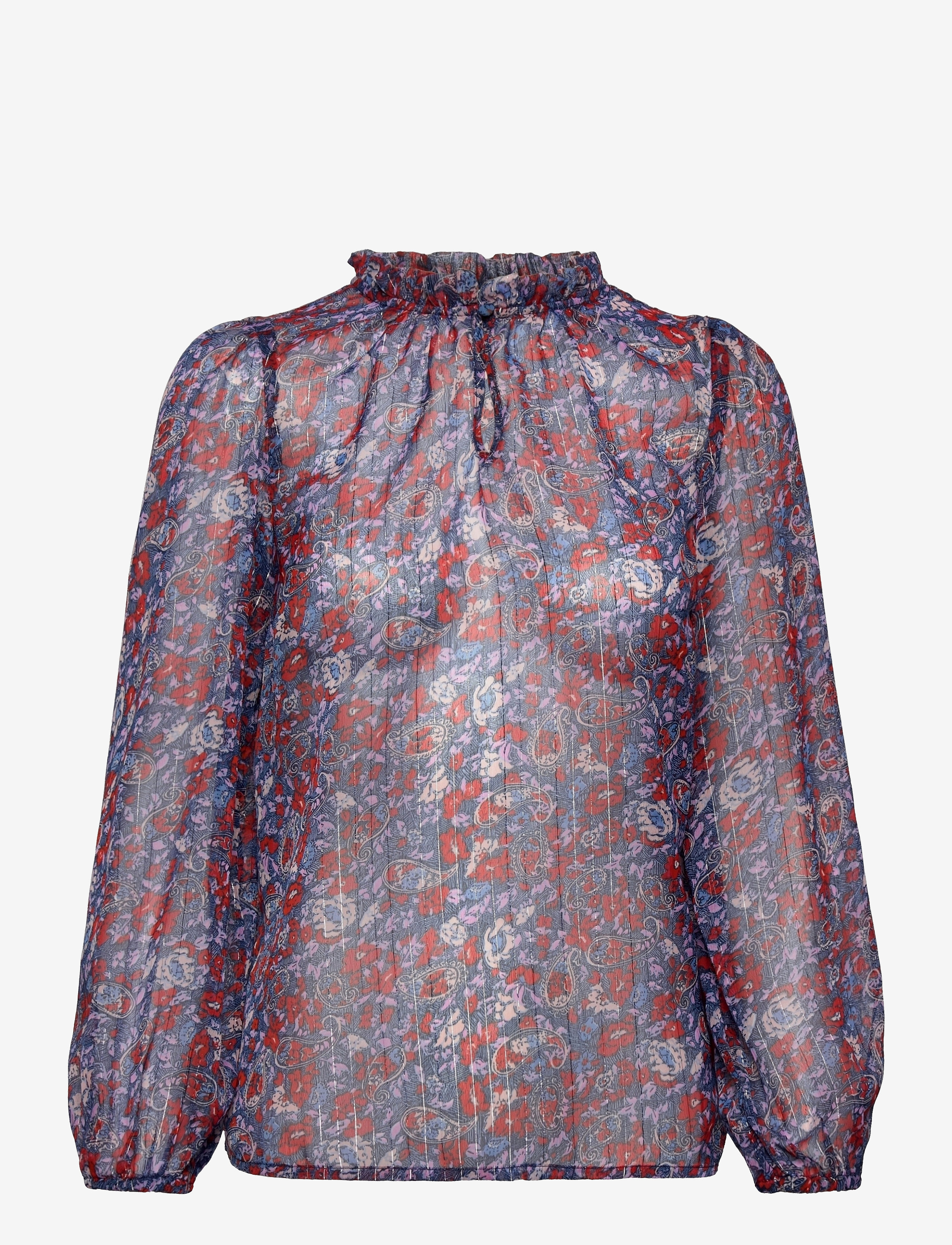 Saint Tropez JantiSZ Shirt - Riided - NIGHT SKY PAISLEY ROSES / multi