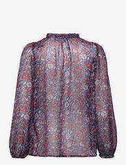 Saint Tropez - JantiSZ Shirt - pitkähihaiset puserot - night sky paisley roses - 1