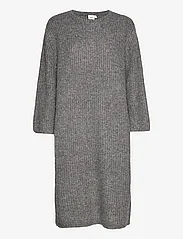 Saint Tropez - PetrineSZ Dress - knitted dresses - raven melange - 0
