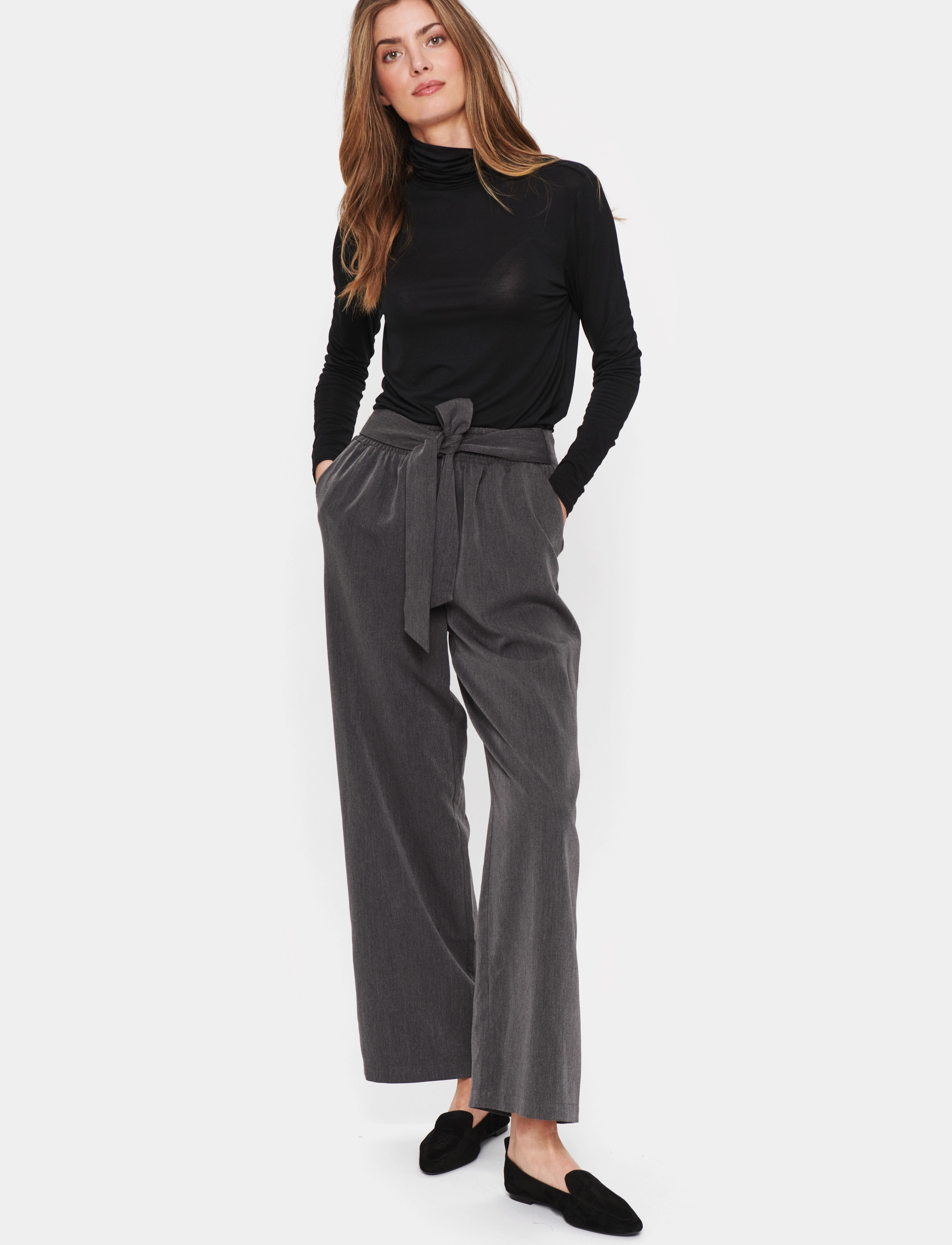 Saint Tropez - AdeliaSZ Rollneck - black - 3