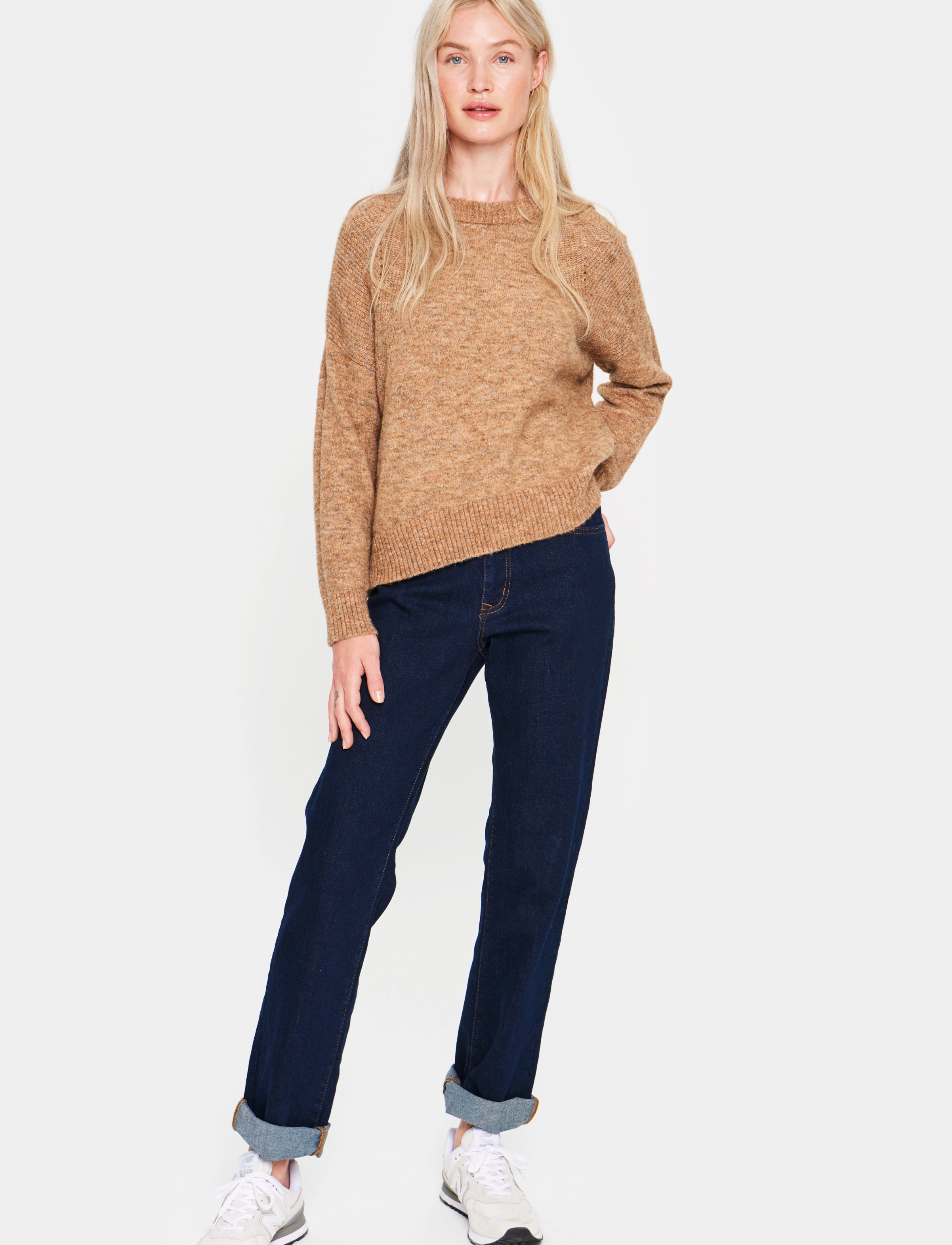 Saint Tropez - PavlaSZ Pullover - camel brown melange - 3