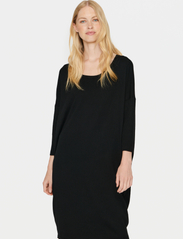 Saint Tropez - MilaSZ R-N Dress - stickade klänningar - black - 2