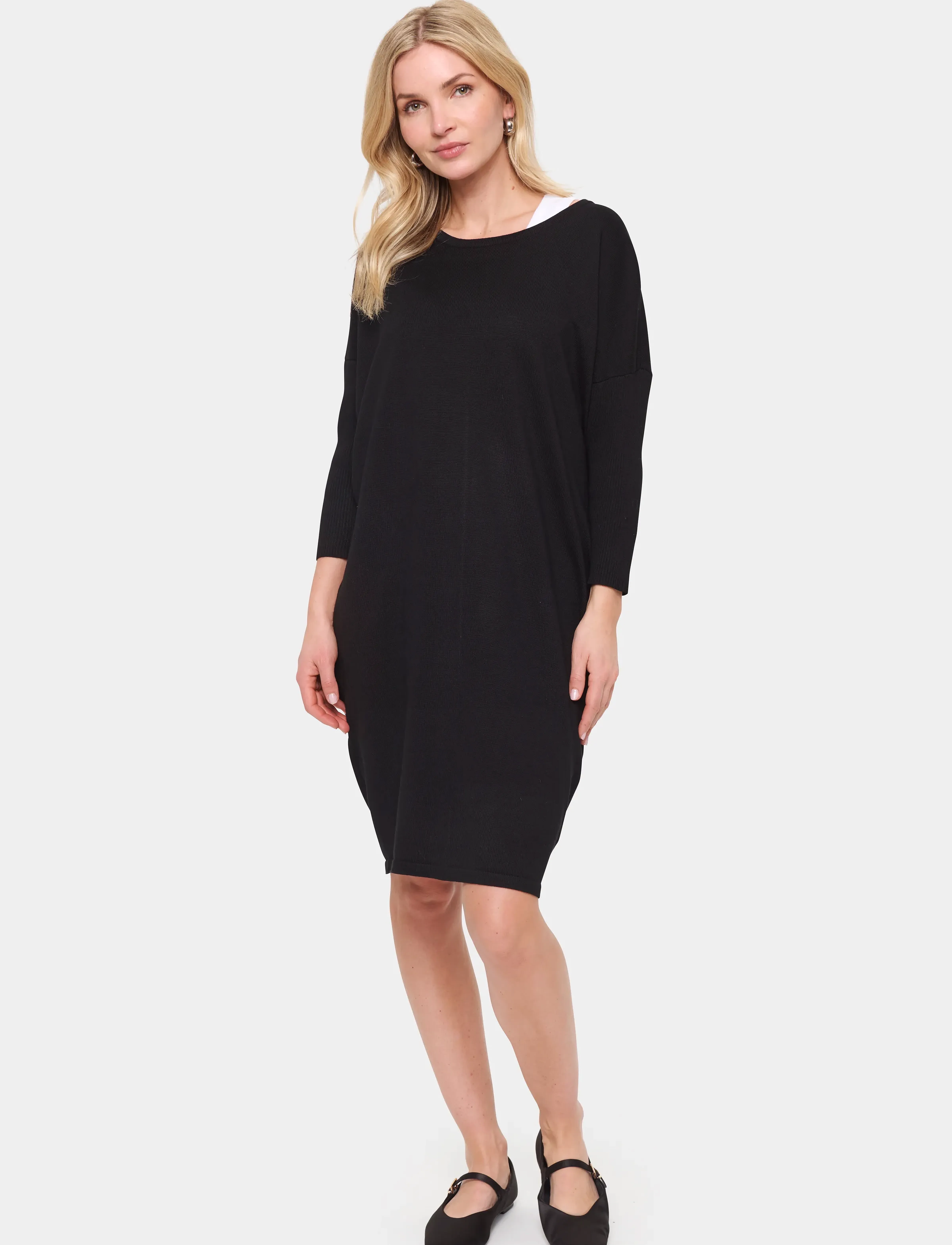 Saint Tropez - MilaSZ R-N Dress - knitted dresses - black - 3