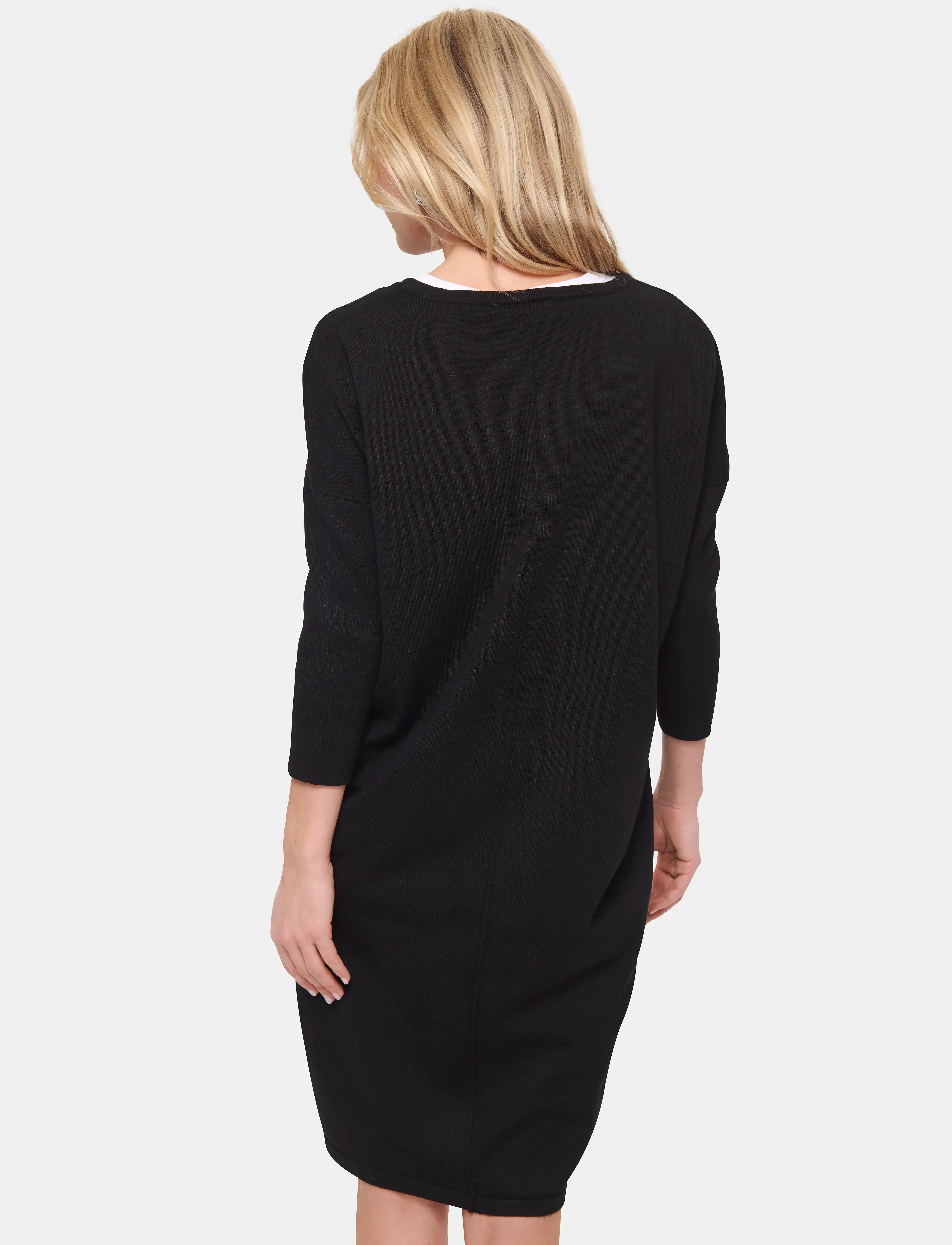 Saint Tropez - MilaSZ R-N Dress - knitted dresses - black - 4