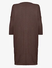 Saint Tropez - MilaSZ R-N Dress - knitted dresses - mink melange - 1