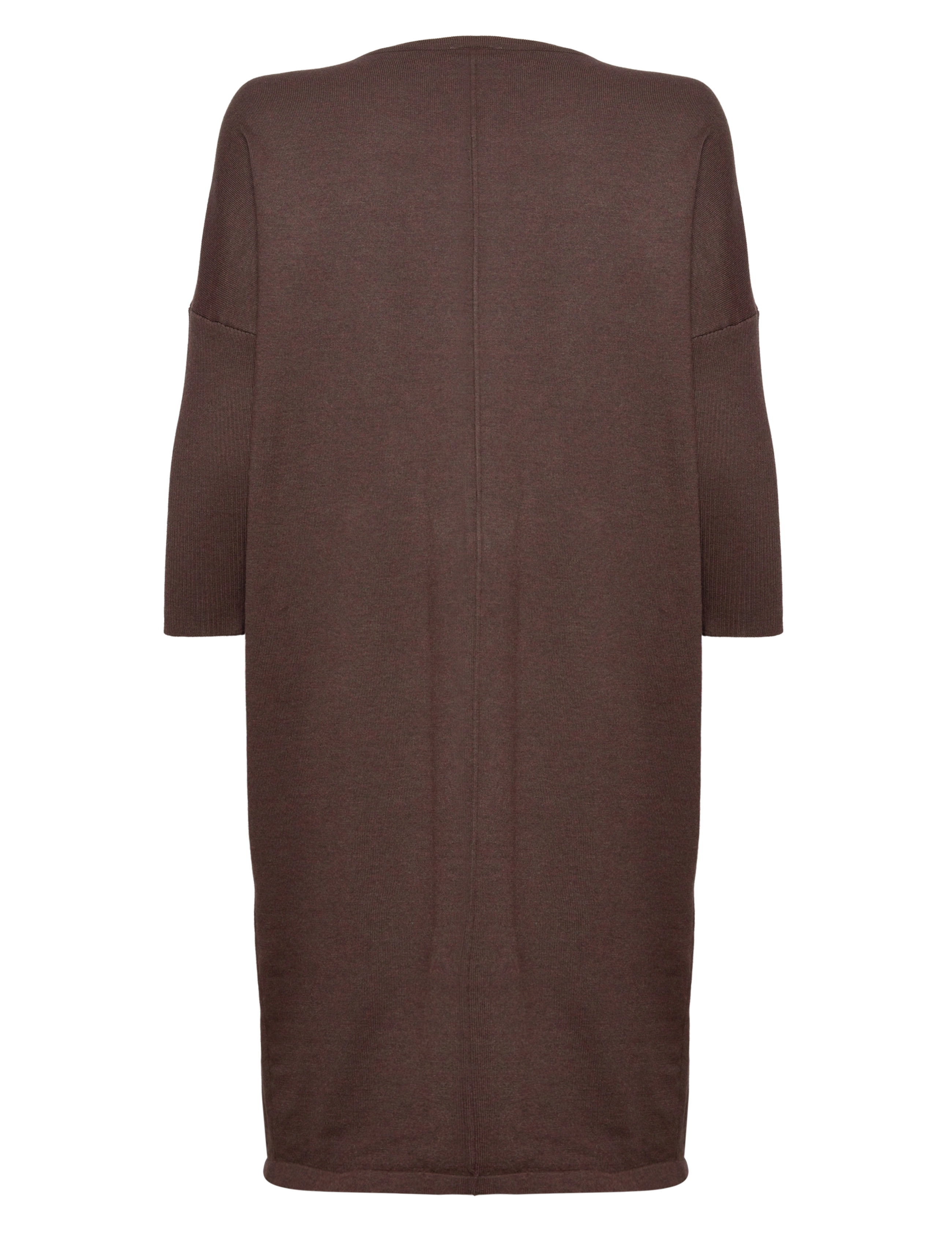 Saint Tropez - MilaSZ R-N Dress - stickade klänningar - mink melange - 2
