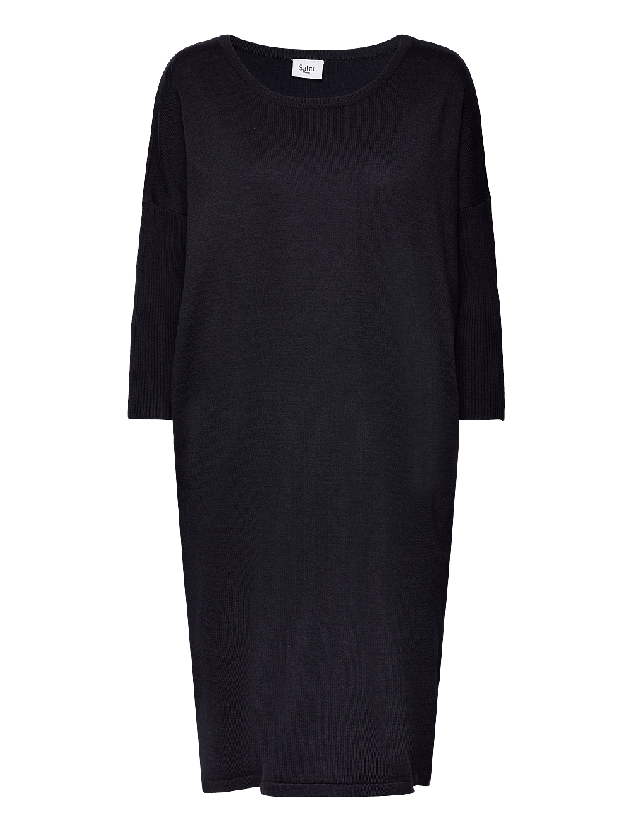 Saint Tropez - MilaSZ R-N Dress - knitted dresses - night sky - 1