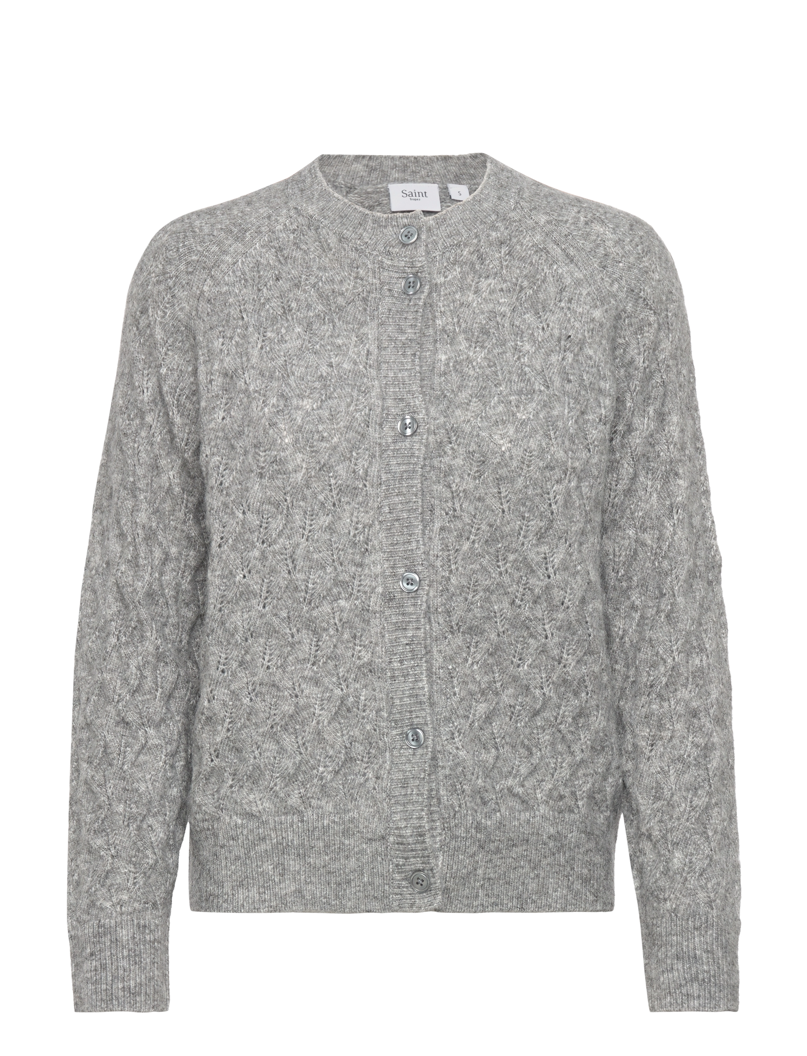 Saint Tropez - PellaSZ Cardigan - mist grey melange - 0