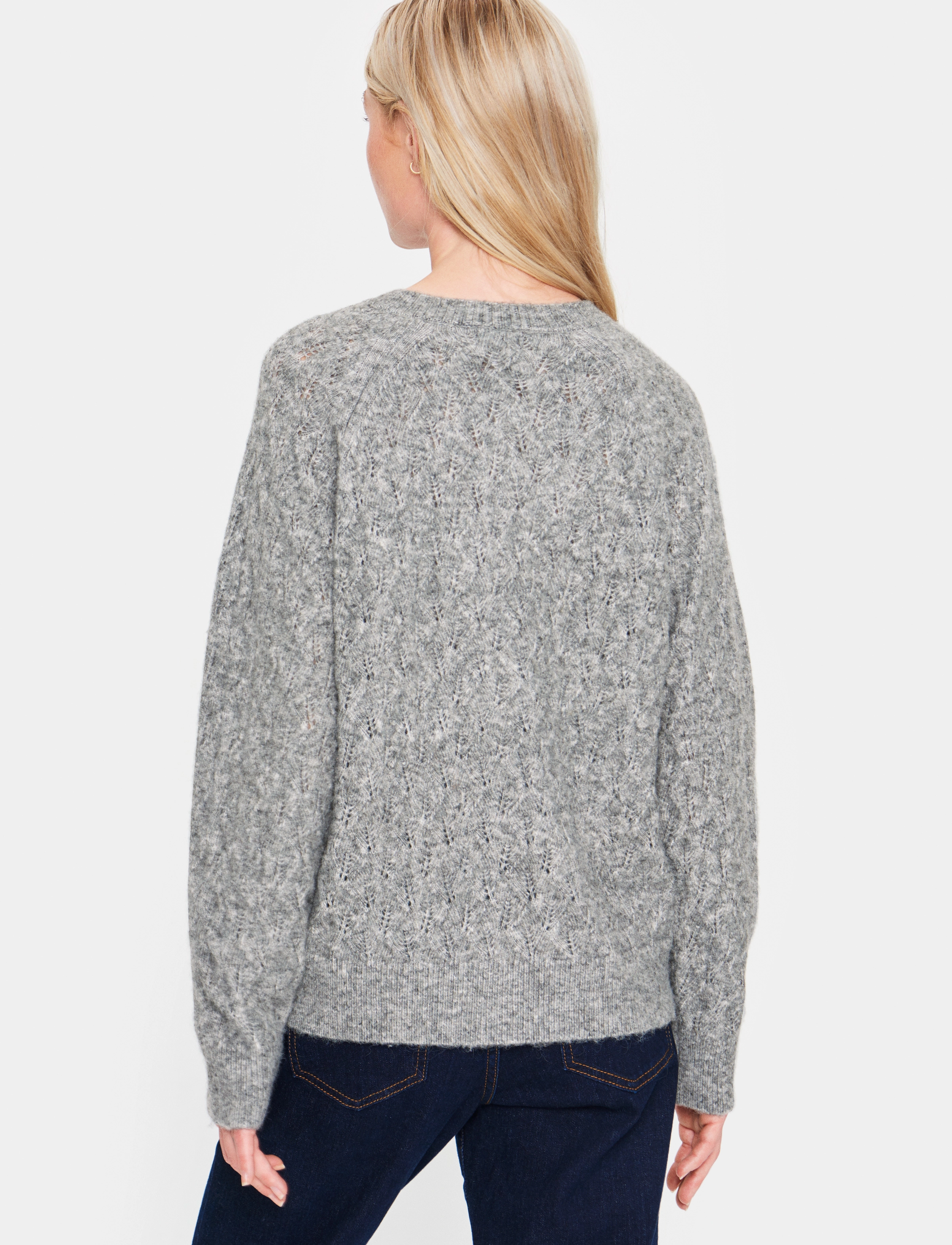 Saint Tropez - PellaSZ Cardigan - mist grey melange - 4