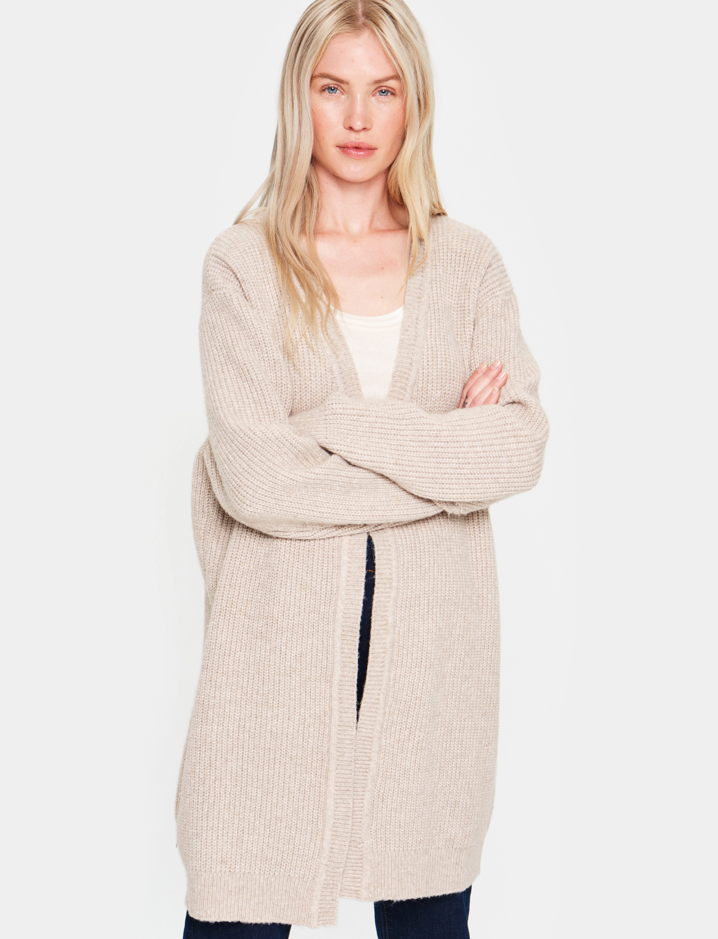 Saint Tropez - PeonySZ Cardigan - atmos melange - 2