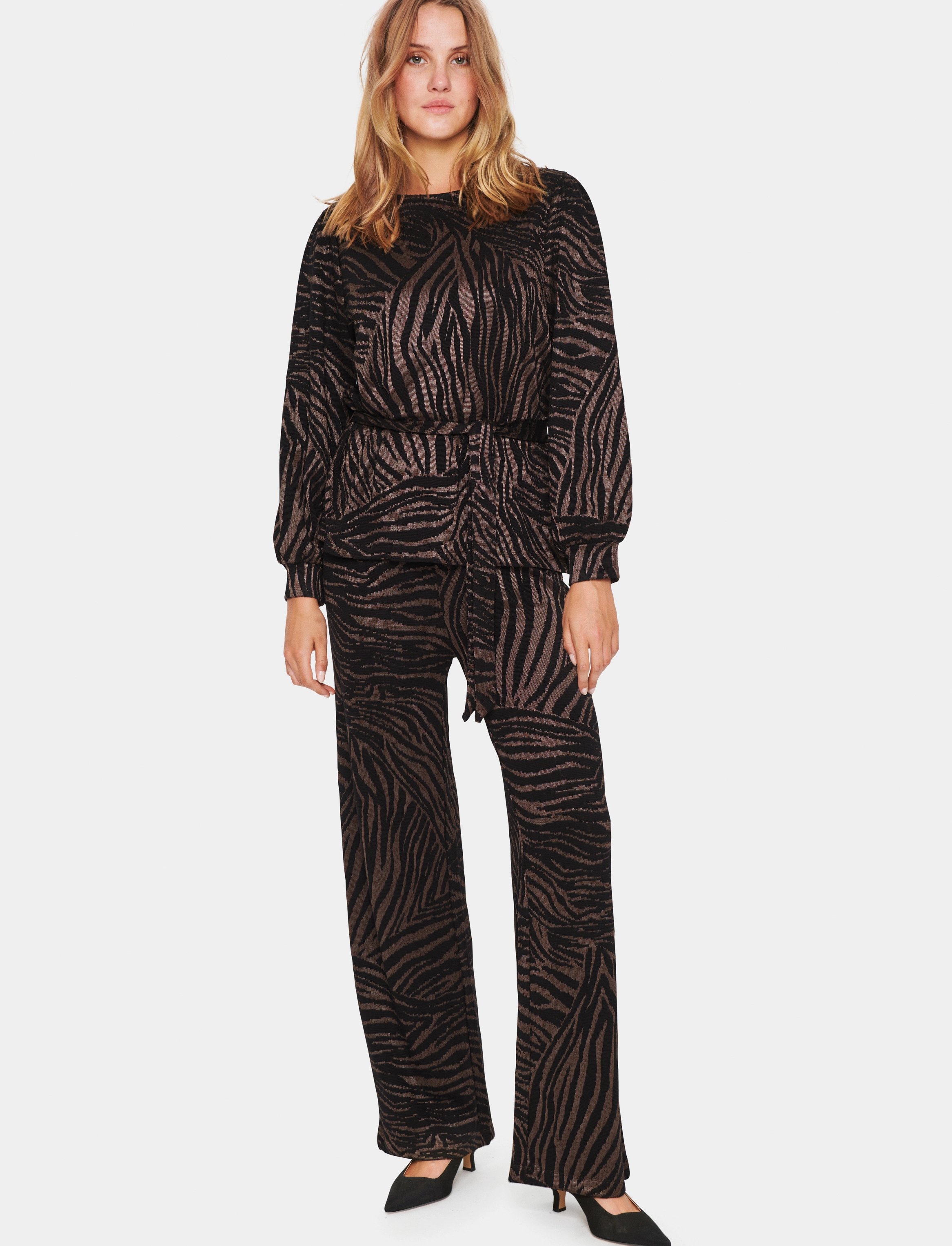 Saint Tropez - ReinaSZ Blouse - chocolate brown - 3