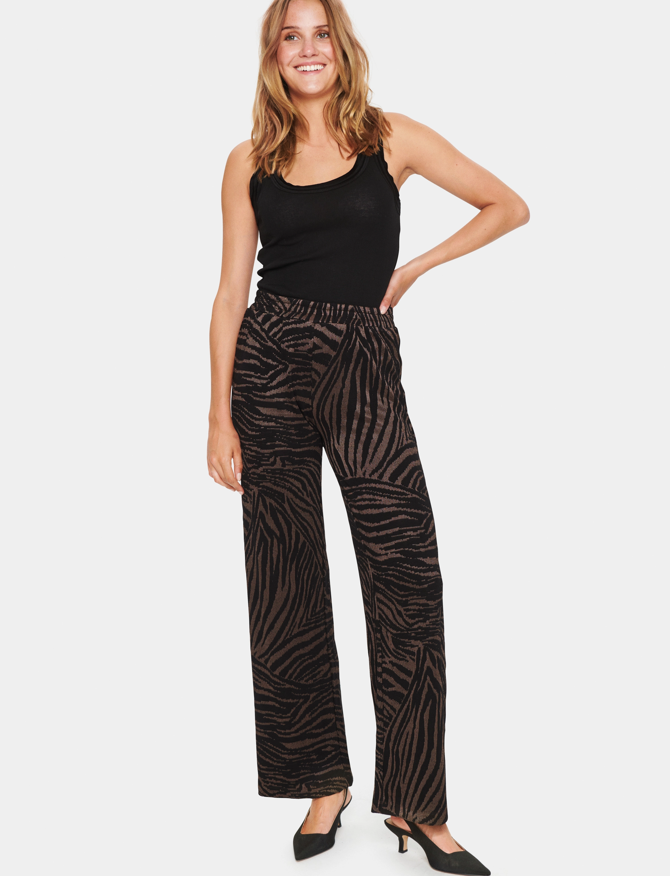 Saint Tropez - ReinaSZ Pants - chocolate brown - 3