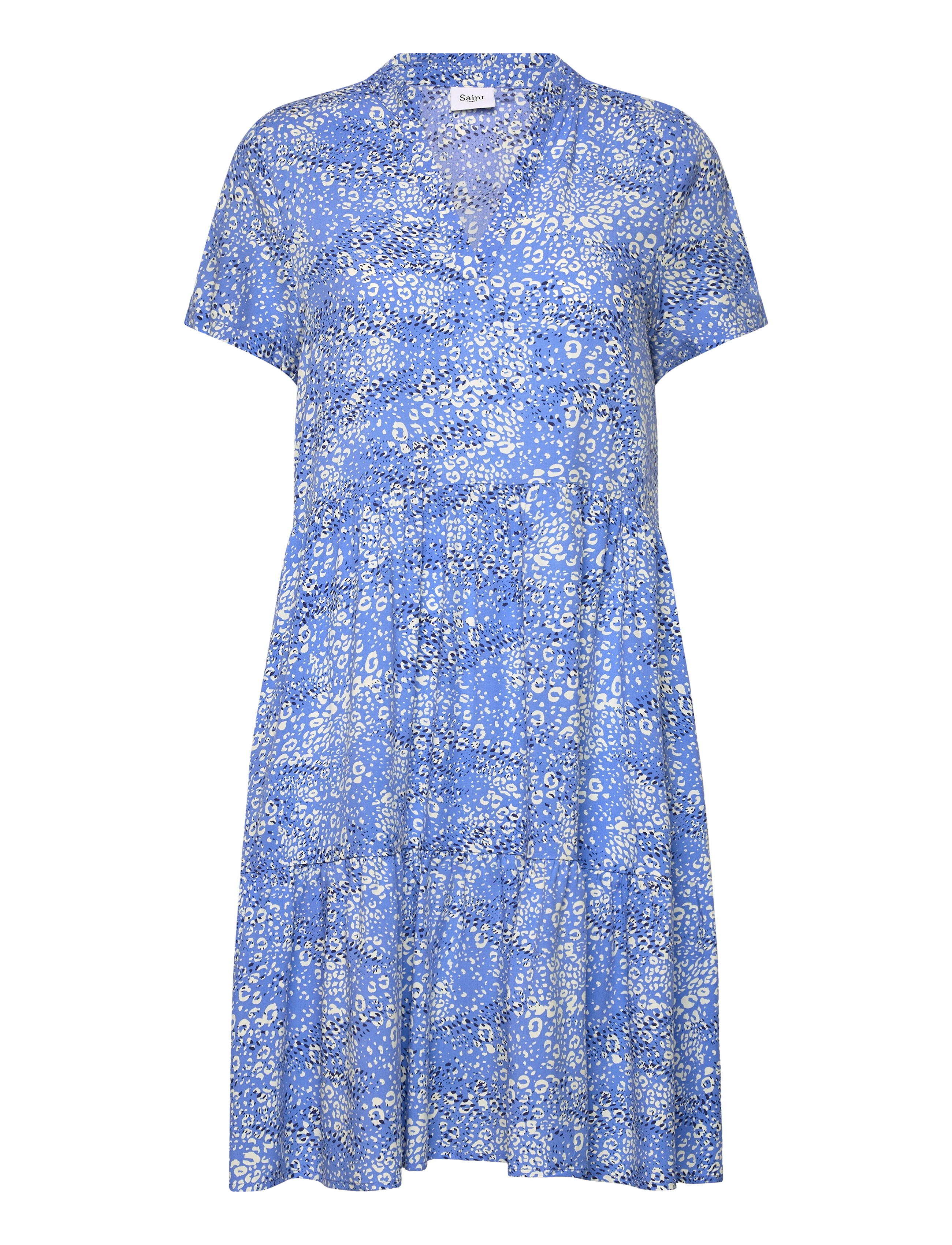 Saint Tropez - EdaSZ SS Dress - ultramarine leo - 1