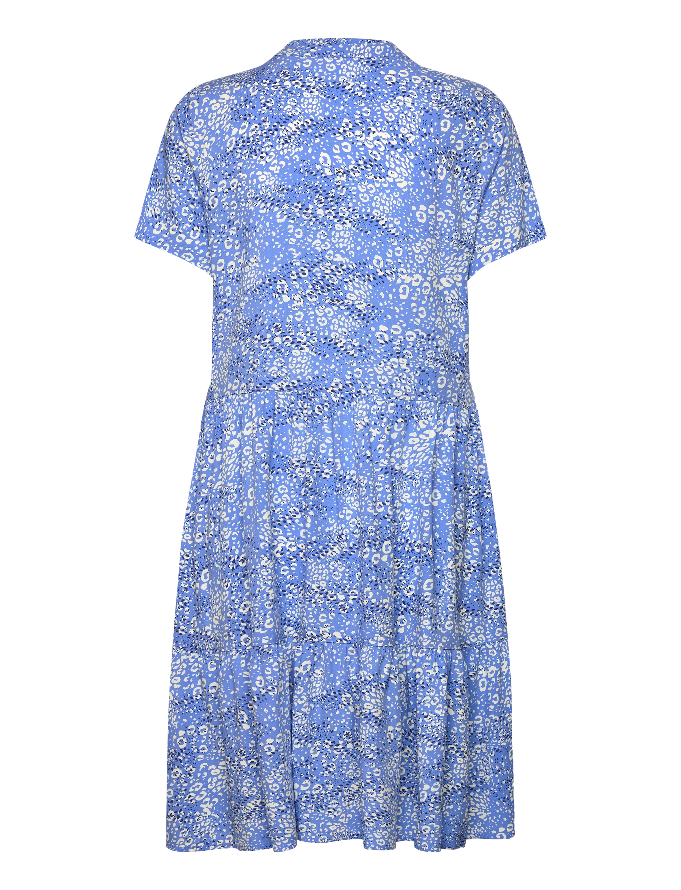 Saint Tropez - EdaSZ SS Dress - ultramarine leo - 2