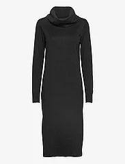 Saint Tropez - MilaSZ Cowl Neck Long Dress - strikkede kjoler - black - 0