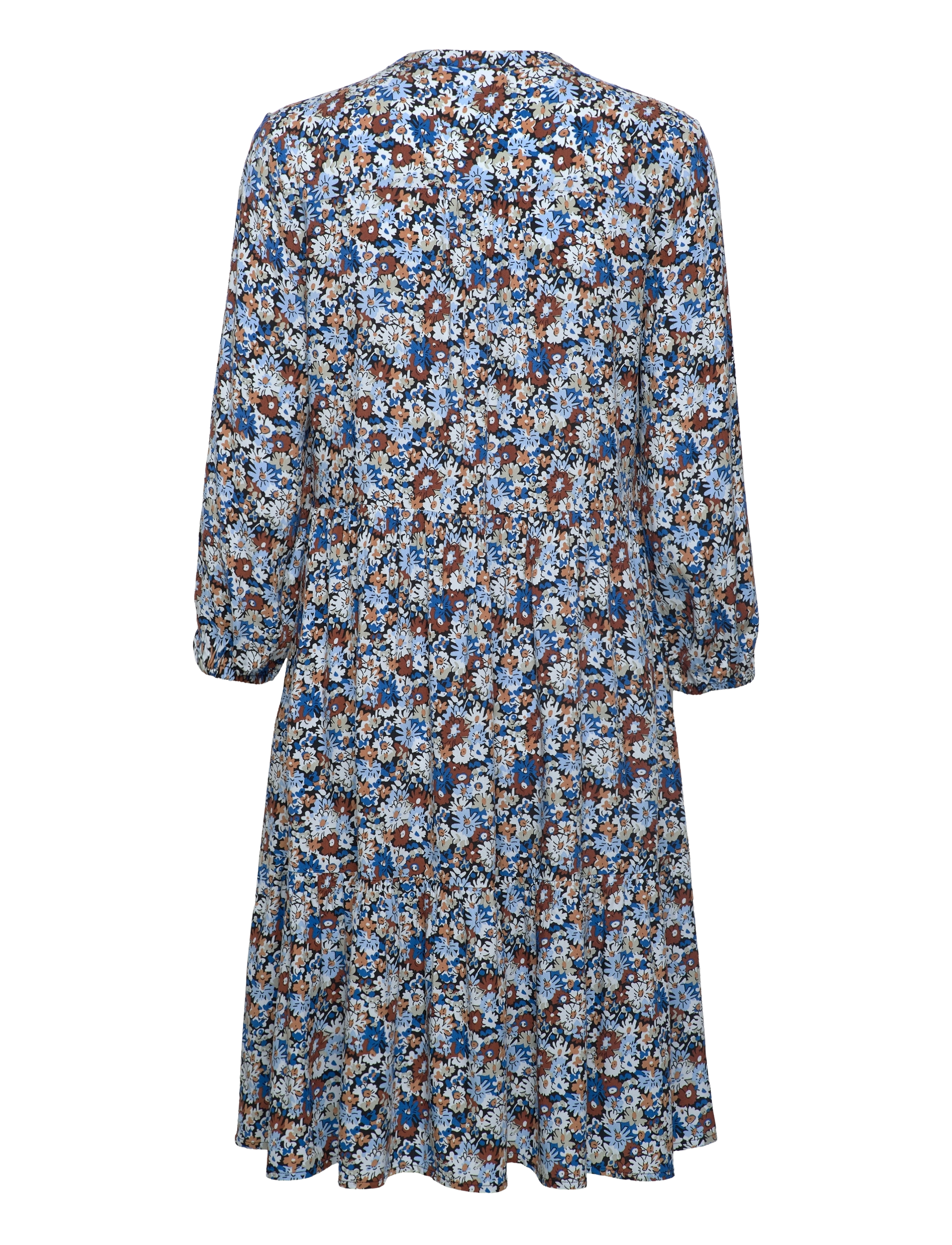 Saint Tropez - MaciSZ Dress - strong blue florals - 1
