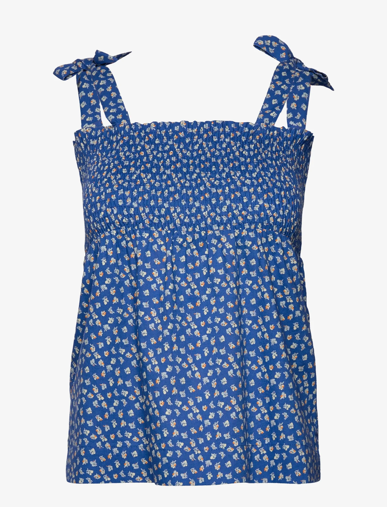 Saint Tropez - UrsulaSZ Strap Top - sleeveless blouses - blue i.soulful mini - 0