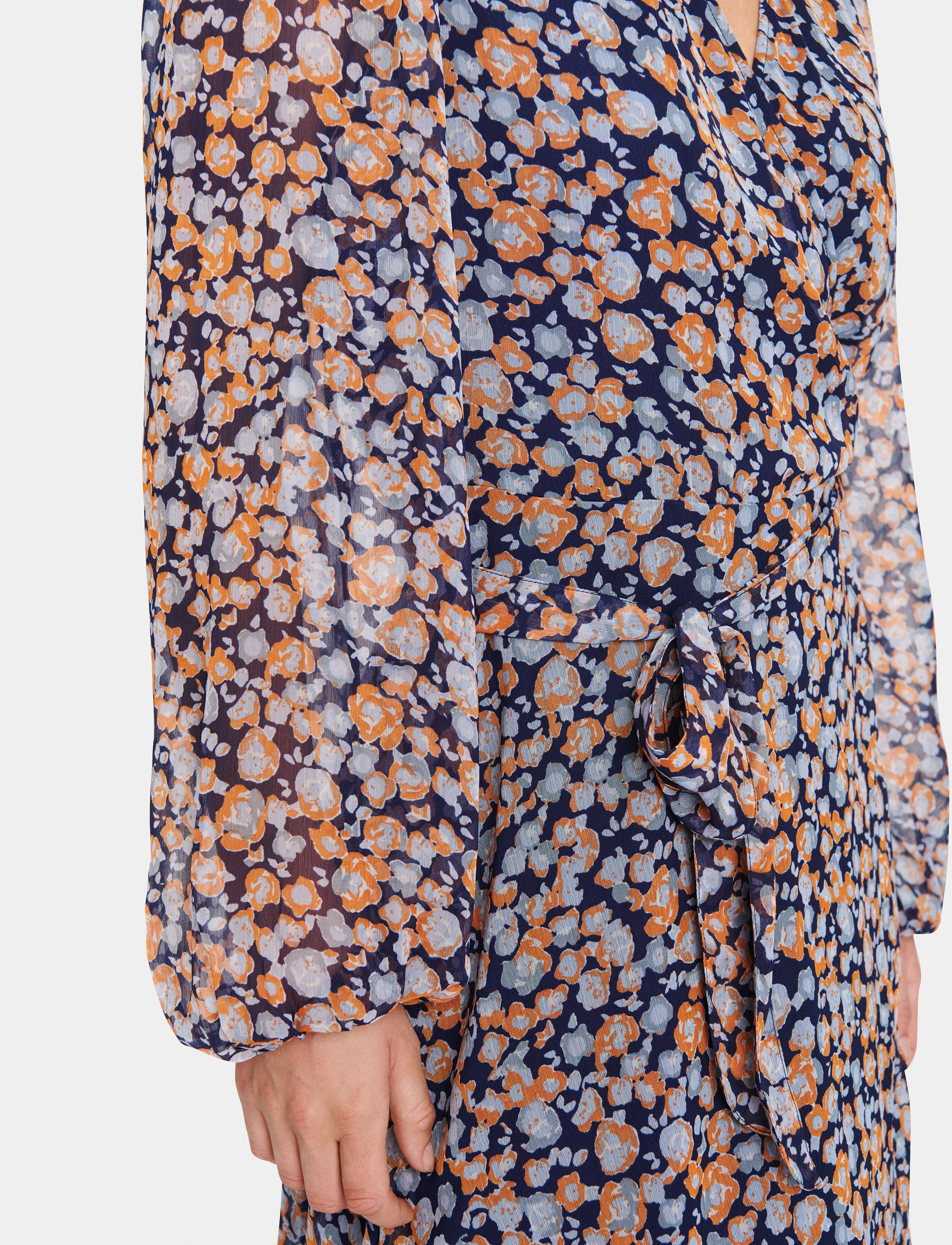 Saint Tropez - SalvaSZ Dress - midi kjoler - medieval blue water florals - 5
